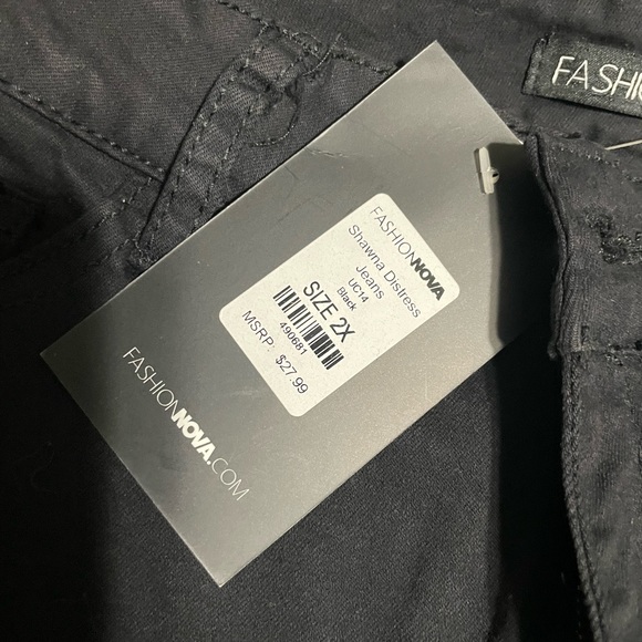 Fashion nova black jeans - Picture 2 of 3
